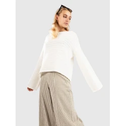 Rhythm Baklava Knit ženski pulover white