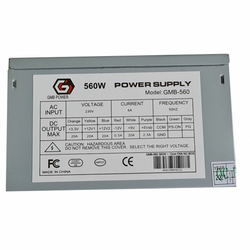 GMB-560-12 sa kutijom ** Gembird napajanje 560W 12cm FAN, 20+4pin, 2xSATA 2xIDE 4-p. (1229)