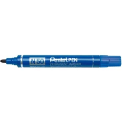 Pentel - Marker Pentel Permanent N50, 4,3 mm, modra