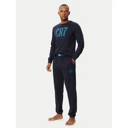 Cristiano Ronaldo CR7 Pižama 8730-42 Pisana Regular Fit