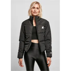 Womens quilted jacket Starter Logo black