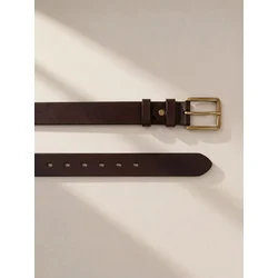 ARMIE Pas The Smith Leather Belt rjava