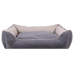 Aberto Design Krevet za kućne ljubimce Lucy M, 80x60 cm, Sivi