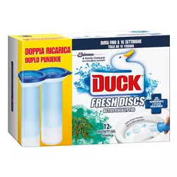 Duck Fresh Discs Eucalyptus sa izbeljivačem dupli refil