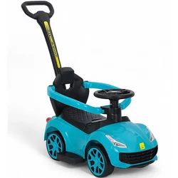 Guralica za decu sa ručkom Happy Rider BBO 608BLUE