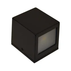 LED spoljašnja zidna svetiljka 2xLED/5W/230V 4000K IP54 crna