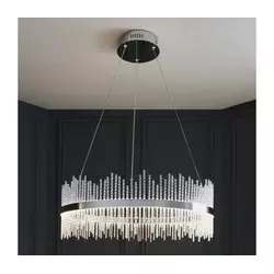 Endon 107108 - LED luster na sajli LED/56W/230V 3000K sjajni hrom