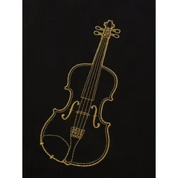 DP TORBA Z VIOLINO ČRNA/ZLATA