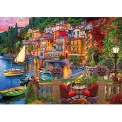 Gibsons - Puzzle David Maclean: jezero Como - 1 000 kosov