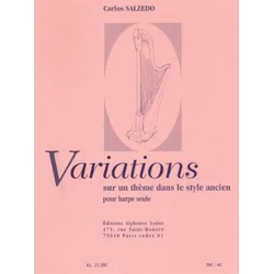 SALZEDO C;TROIS MORCEAUX NO.3 HARPE