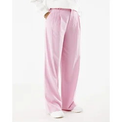 MEXX Ženske široke pantalone, Roze