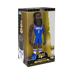 Funko POP! GOLD 12 NBA: 76ERS - JAMES HARDEN