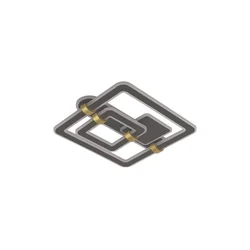 LED prigušiva stropna lampa LED/140W/230V 3000-6500K + daljinski upravljač