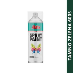 AKFIX boja u spreju 6005 tamno zelena 400 ml