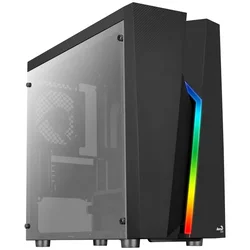 Ohišje AEROCOOL Bolt Mini, Micro tower, 1x USB 3.0, 2x USB 2.0, 2x avdio, brez napajalnika