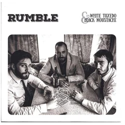 The Rumble - white tuxedo & black moustache (LP)