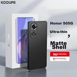 Koolife Maska za mobilni telefon Honor 50, Crna