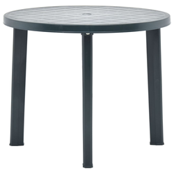 Vrtni stol zeleni 89 cm plastični