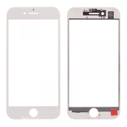 Staklo+ okvir iPhone 7 belo HQ