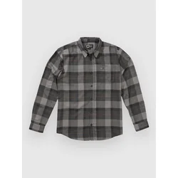 Salty Crew Early Bird Flannel Shirt charcoal