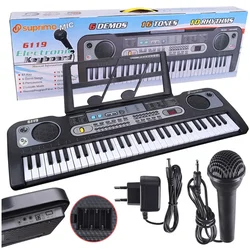 Mo 6119 klaviatura za orgle z mikrofonom za otroke