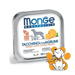 Monge Monoprotein Turkey & Citrus Fruits 150g, Pašteta - ćuretina i citrusi