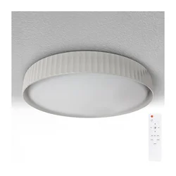 Brilagi - prigušiva LED plafonska svetiljka LUCIA LED/60W/230V prečnik 59 cm bela + daljinski upravljač