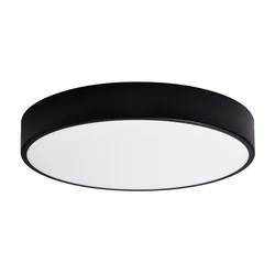 Plafonska lampa CLEO 5xE27/24W/230V prečnika 60 cm crna