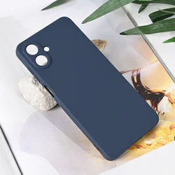 Maska za Samsung Galaxy A07 Teracell Soft Velvet tamno plava