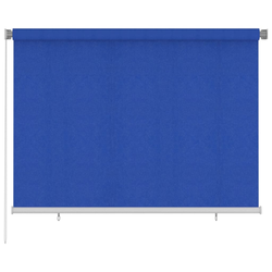 Vanjska roleta za zamračivanje 200 x 140 cm plava HDPE