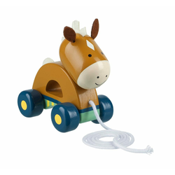 Orange tree toys Drvena vozalica - konj na povlačenje