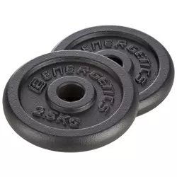 Energetics CAST IRON DISC PAIR 30MM, teg disk iron, crna