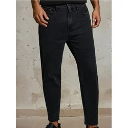 Sinsay - Slim fit teksas - crno