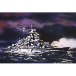 Plastični čamac ModelKit 05802 - Bismarck (1: 1200)