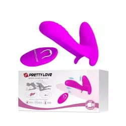 Vibrator za parove Pretty love, 10cm, Ružičasti