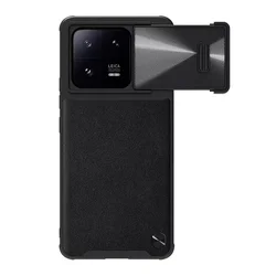 Maska Nillkin CamShield Leather S za Xiaomi 13, Crna