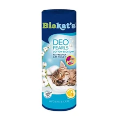 BIOKATS Osveživač za posip za mačke Deo Pearls Cotton Blossom, 700g