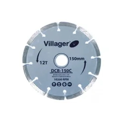 Villager Dcb125c-dijamantska rezna ploca 125 mm ( 023777 )