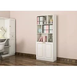 Hanah Home Polica za knjige Rb-089, 70x180x40 cm, Bela