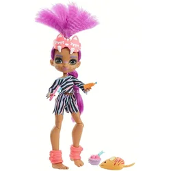 Mattel Lutka Cave Club Roaralai s kompletom za prenočevanje