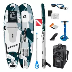 Cressi Sub TIGER SHARK MULTITASK ISUP SET 102, sup daska, plava NA041025