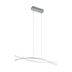 Eglo Nevado visilica/3, led, 3x9w, 3x1000lm, 3000k, d-900, hrom/bela