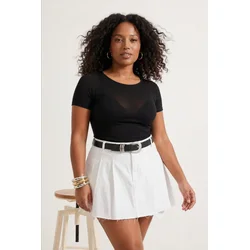 Trendyol Curve Ženska bluza Tbbss26Af00161, Crna