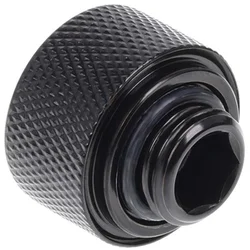 Alphacool Eiszapfen 16mm HardTube kompresioni fiting G1/4 - tamno crni