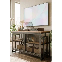 Hanah Home TV komoda, Crna