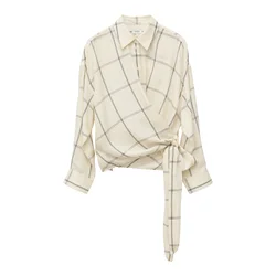 & Other Stories Bluza črna/off-bela