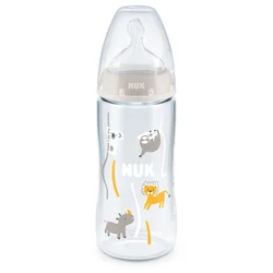 Nuk flašica plastična 300ml 6-18m sa indikatorom