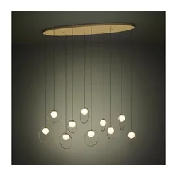 Eglo 390347 - LED prigušiva luster na sajli PORTOCOLOM 10xLED/3W/230V zlatna