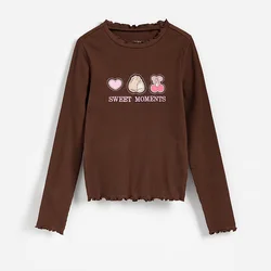 Reserved - Pamučna majica dugih rukava Pusheen