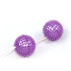 A Deeply Pleasure Spiky Balls Purple 3.6cm